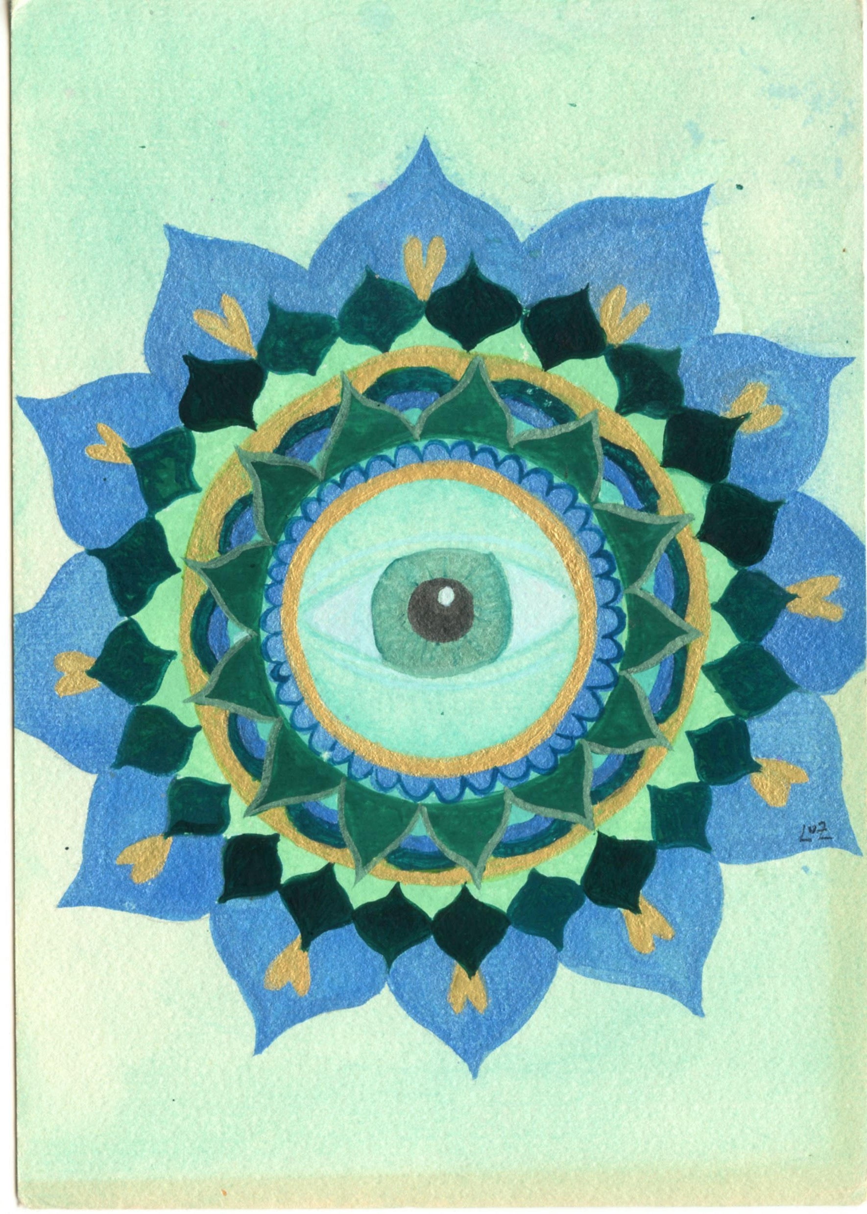 Lámina Artística · Ojo de Protección